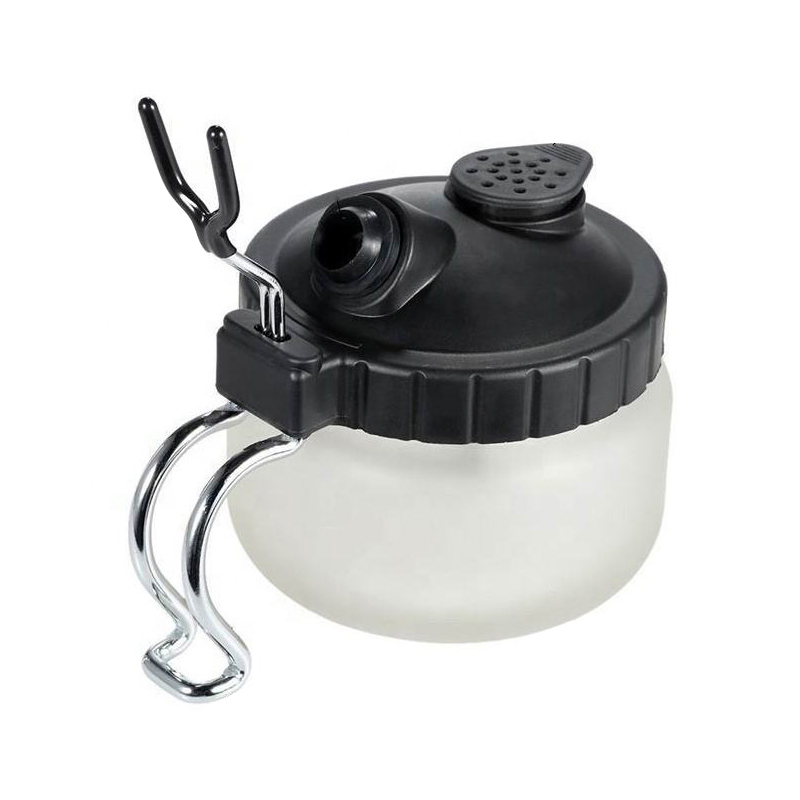 Oală de curățare a aerografului cu mini filtru de suport pentru aerograf