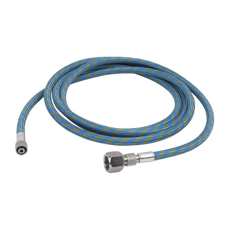 Furtun de aerograf împletit din nylon de 6 metri cu accesorii standard de 1/8 'și 1/4' pentru conectarea furtunului de aer de 3 m