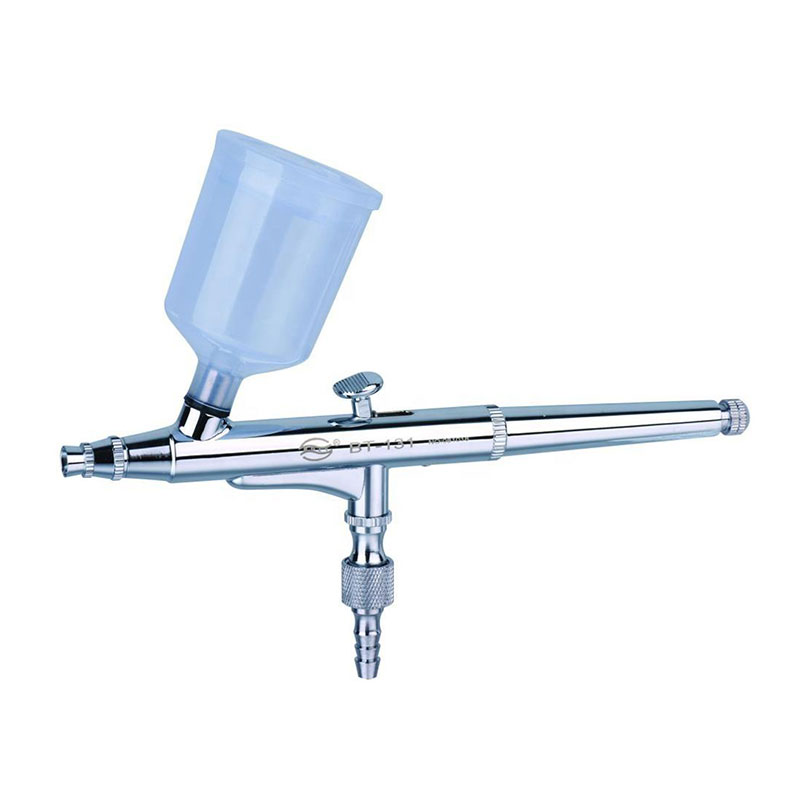 Airbrush Paint Sprayer Pulver Pulvery Actuge Action Double Potrivit pentru unghiile cu perie de aer cu model de manichiură